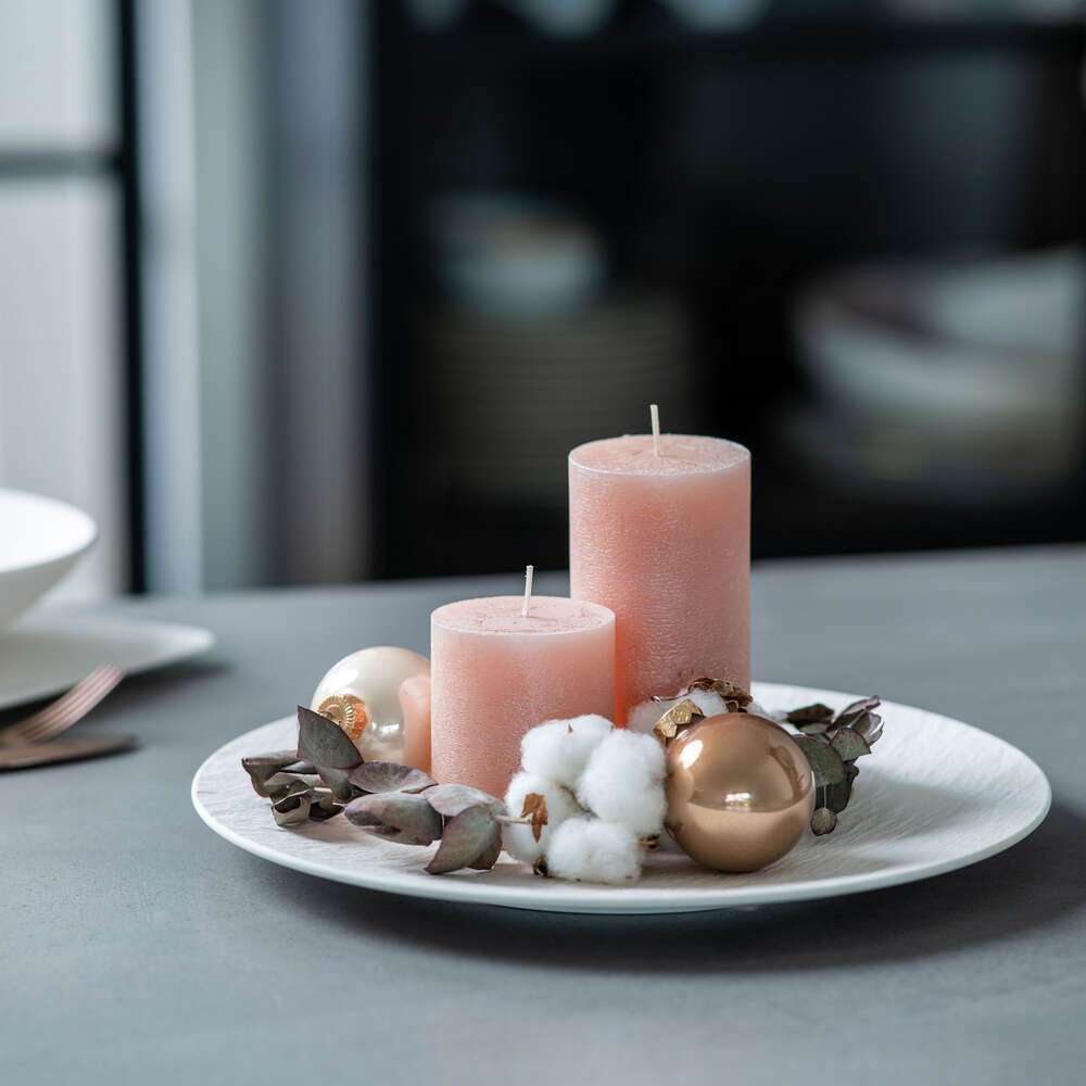 Casa Felice Noir Blanc Dinner Plate 10"  - Italian - designed hand - painted porcelain plate | Casa Felice Casa Felice