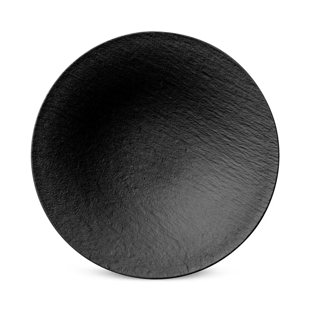 Casa Felice Noir Blanc Deep Dinner Plate 10"  - Italian - designed hand - painted porcelain plate | Casa Felice Casa Felice