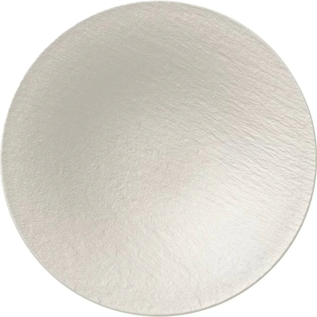 Noir Blanc Deep Dinner Plate 10" - Casa Felice
