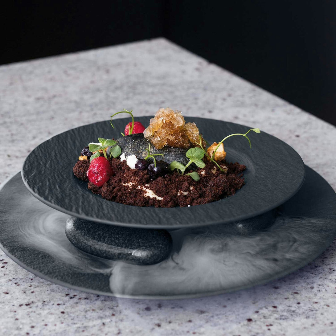 Casa Felice Rock Pasta Plate  - Italian - designed hand - painted porcelain plate | Casa Felice Casa Felice